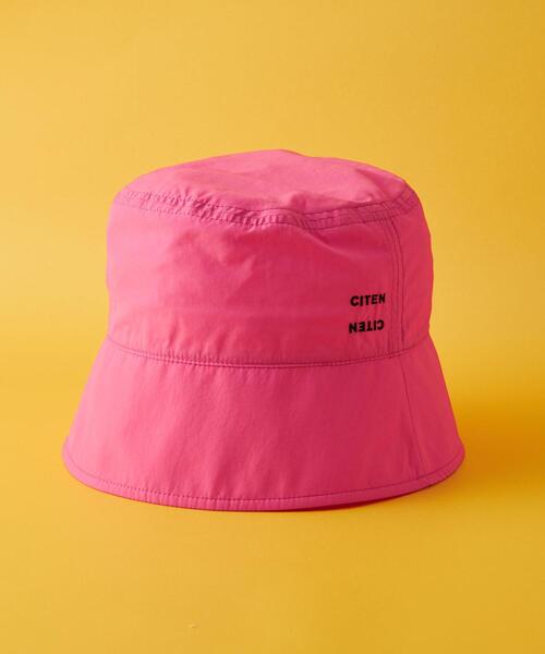CITEN（シテン）の「＜CITEN＞ワッシャー バケットハット（ハット・レディース・ブラック/ホワイト/ピンク/ロイヤルブルー・FREE）」の4枚目の写真