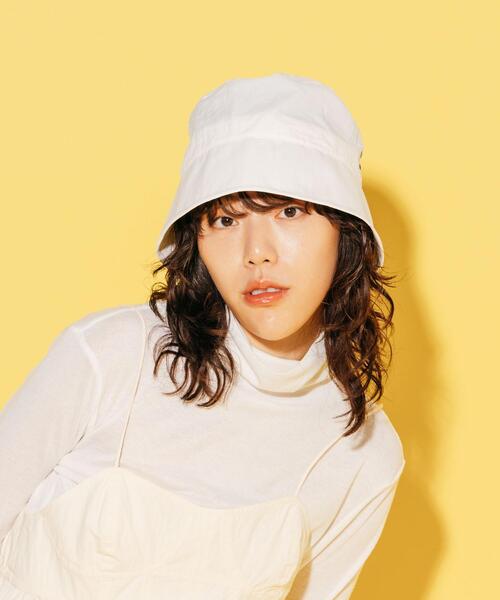 CITEN（シテン）の「＜CITEN＞ワッシャー バケットハット（ハット・レディース・ブラック/ホワイト/ピンク/ロイヤルブルー・FREE）」の8枚目の写真