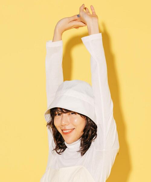 CITEN（シテン）の「＜CITEN＞ワッシャー バケットハット（ハット・レディース・ブラック/ホワイト/ピンク/ロイヤルブルー・FREE）」の11枚目の写真