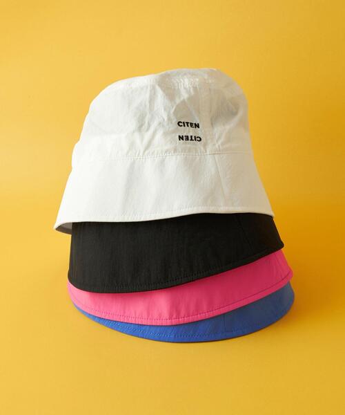 CITEN（シテン）の「＜CITEN＞ワッシャー バケットハット（ハット・レディース・ブラック/ホワイト/ピンク/ロイヤルブルー・FREE）」の18枚目の写真