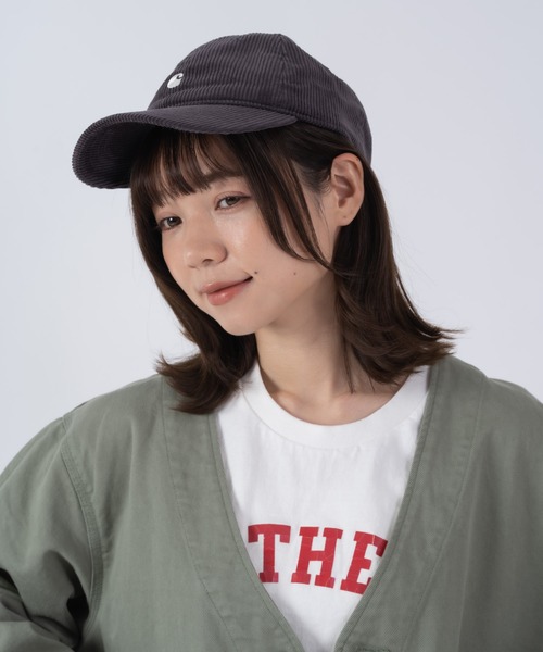 Carhartt WIP（カーハートダブリューアイピー）の「【 CARHARTT WIP / カーハートWIP 】 CARHARTT WIP HARLEM CAP CARHARTT 026890 STO（キャップ・メンズ・ダークブルー/カーキ/ダークブラウン・FREE）」の8枚目の写真