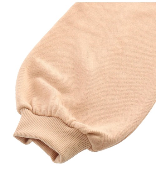 ANAP kids（アナップキッズ）の「アイコンプリント裏毛トレーナー（スウェット・キッズ・サックスブルー/ホワイト/ベージュ・110cm/130cm/120cm）」の10枚目の写真