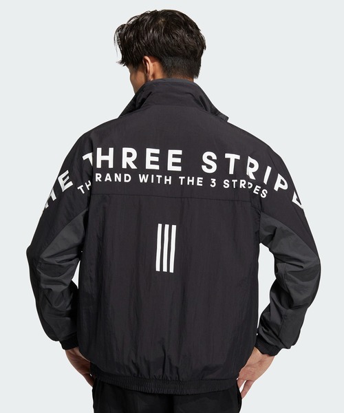 【新品】アディダス ナイロンジャケット オーバーサイズ ウーブン 黒 XXL adidas アディダス メンズ ウインド ワーディング オーバー