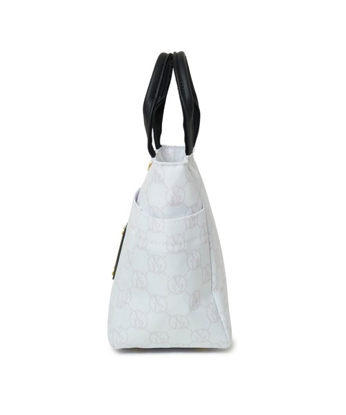 V12(ヴィ トゥエルヴ)の「MONOGRAM CART BAG(トートバッグ・メンズ・グリーン/ホワイト/ブラック/ネイビー・FREE)」の14枚目の写真