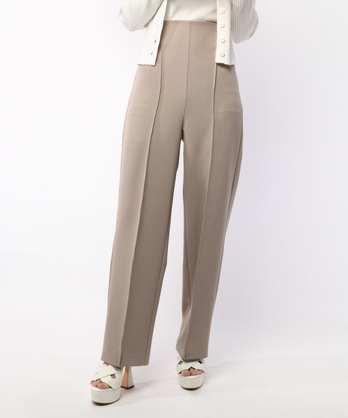 SPIRALGIRL（スパイラルガール）の「ピンタックベーシックパンツ（スラックス・レディース・ブラック/ベージュ/ホワイト・FREE）」の18枚目の写真