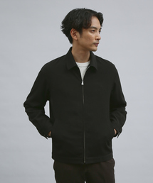 セミオーバー ショート ジップアップ ブルゾン