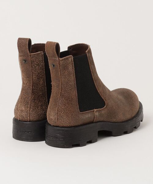DIESEL（ディーゼル）の「メンズ カウレザー エラスティック 