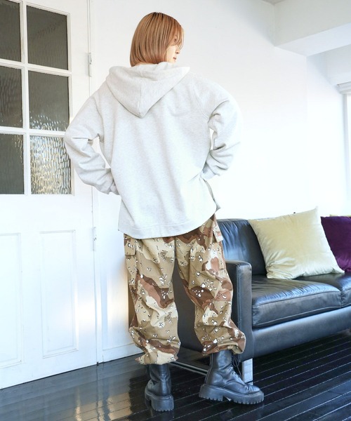 PBLIM（ページボーイリム）の「PAGEBOYLIM/ミリタリーカーゴパンツ（カーゴパンツ・レディース・カモフラージュ/ブラック/カーキ・FREE）」の17枚目の写真