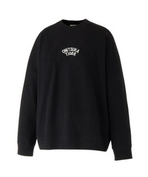 オニツカタイガー　スウェット　黒　S Onitsuka Tiger（オニツカタイガー） トレーナー スウェット SWEAT TOP