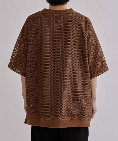 Lui's(ルイス)の「ダブルラッセルレースTシャツ(Tシャツ/カットソー・メンズ・ブラック/ブラウン系その他・FREE)」の9枚目の写真