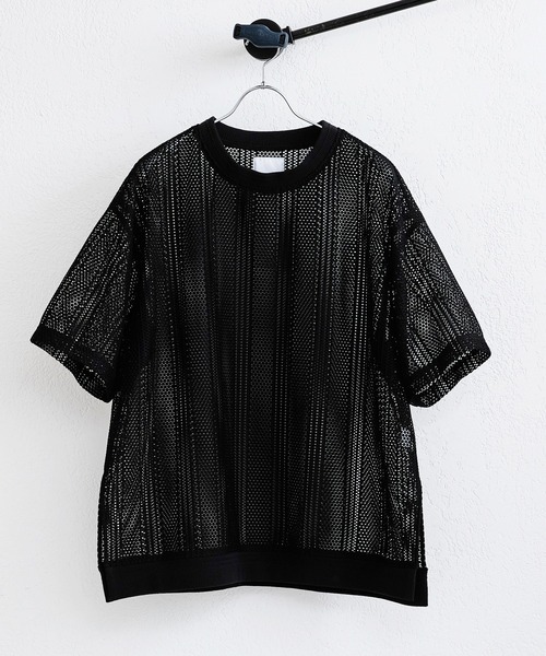 Lui's(ルイス)の「ダブルラッセルレースTシャツ(Tシャツ/カットソー・メンズ・ブラック/ブラウン系その他・FREE)」の14枚目の写真