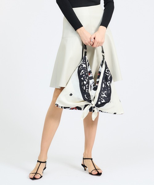 MANIPURI リボントートバッグ ライトグリーン BAGS – manipuri