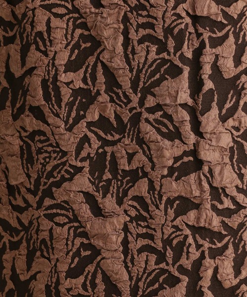 Andemiu（アンデミュウ）の「フクレジャガードIラインスカート190412（スカート・レディース・ブラウン/グレー/オレンジ/ミント・FREE）」の18枚目の写真