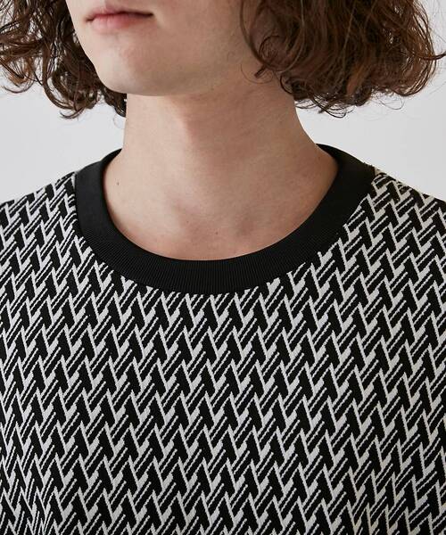 tk.TAKEO KIKUCHI(ティーケータケオキクチ)の「◆キカガクドルマンカットソー(Tシャツ/カットソー・メンズ・チャコール/ブラック系3・66/88)」の7枚目の写真