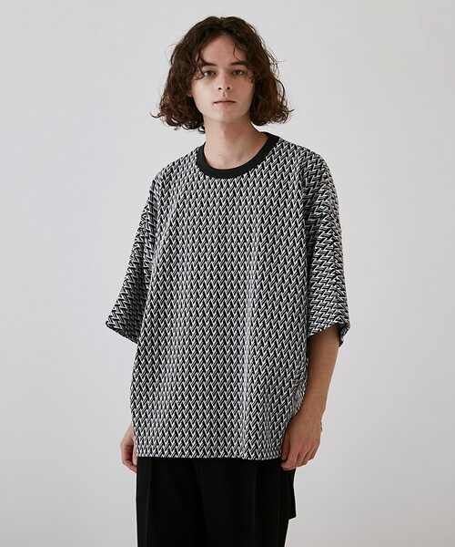 tk.TAKEO KIKUCHI(ティーケータケオキクチ)の「◆キカガクドルマンカットソー(Tシャツ/カットソー・メンズ・チャコール/ブラック系3・66/88)」の15枚目の写真