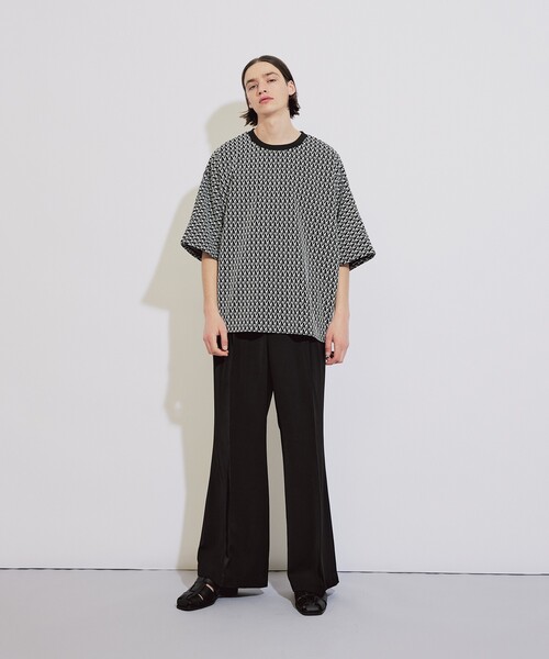 tk.TAKEO KIKUCHI(ティーケータケオキクチ)の「◆キカガクドルマンカットソー(Tシャツ/カットソー・メンズ・チャコール/ブラック系3・66/88)」の17枚目の写真