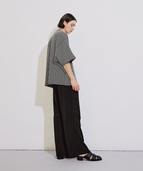 tk.TAKEO KIKUCHI(ティーケータケオキクチ)の「◆キカガクドルマンカットソー(Tシャツ/カットソー・メンズ・チャコール/ブラック系3・66/88)」の18枚目の写真