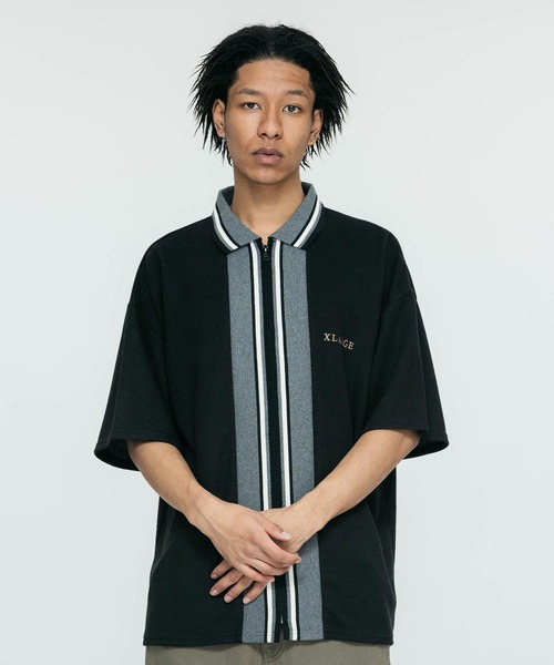 XLARGE（エクストララージ）の「KNIT ZIP UP SHIRT（シャツ/ブラウス