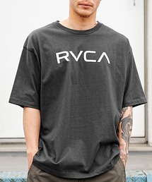RVCA | 【ムラサキスポーツ別注】RVCA/ルーカ バックプリントTシャツ クルーネックT/ルーズシルエット ロゴT/ピグメント加工 BD041-P21(Tシャツ/カットソー)
