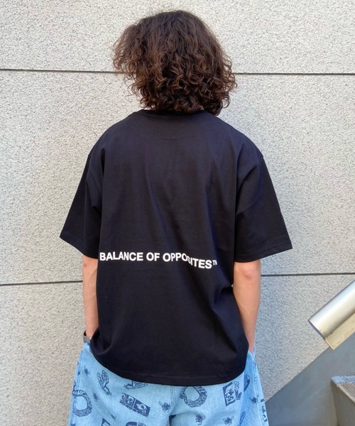 RVCA（ルーカ）の「【ムラサキスポーツ別注】RVCA/ルーカ バックプリントTシャツ クルーネックT/ルーズシルエット ロゴT/ピグメント加工 BD041-P21（Tシャツ/カットソー・メンズ・ダークオリーブ/スミクロ/ブラック/ホワイト・L/M/XL）」の14枚目の写真