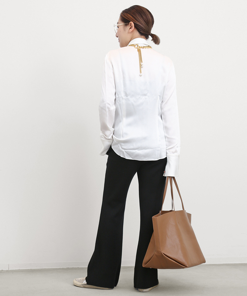 GOLDEN GOOSE(ゴールデングース)の「【GOLDEN GOOSE/ゴールデングース】VISCOSE シャツ(シャツ/ブラウス・レディース・アイボリー・FREE)」の10枚目の写真
