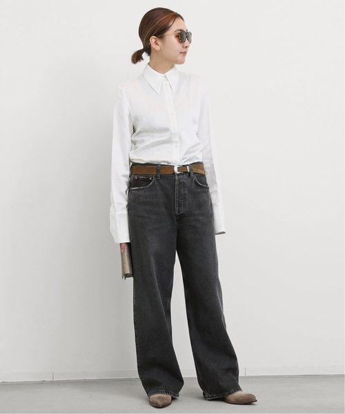 GOLDEN GOOSE(ゴールデングース)の「【GOLDEN GOOSE/ゴールデングース】VISCOSE シャツ(シャツ/ブラウス・レディース・アイボリー・FREE)」の2枚目の写真
