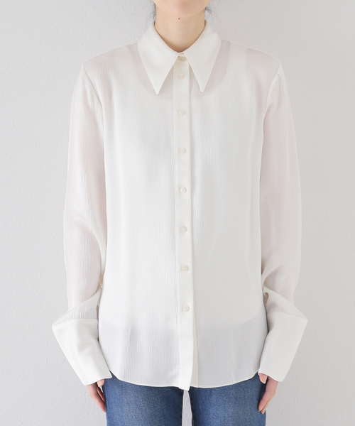 GOLDEN GOOSE(ゴールデングース)の「【GOLDEN GOOSE/ゴールデングース】VISCOSE シャツ(シャツ/ブラウス・レディース・アイボリー・FREE)」の22枚目の写真