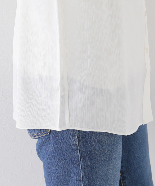 GOLDEN GOOSE(ゴールデングース)の「【GOLDEN GOOSE/ゴールデングース】VISCOSE シャツ(シャツ/ブラウス・レディース・アイボリー・FREE)」の12枚目の写真
