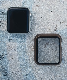 zandy（ズィーアンドワイ）の「zandy ズィー・アンド・ワイ/ Apple Watch【メッキハードフルケース】 ハードケース メッキ調 ガラスフィルム一体型 40/42/44/46mmアップルウォッチフルカバー //// case2（デジタル腕時計）」