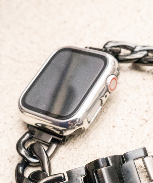 zandy(ズィーアンドワイ)の「zandy ズィー・アンド・ワイ/ Apple Watch【メッキハードフルケース】 アップルウォッチフルカバー ハードケース 全面保護 メッキタイプ //// case2(デジタル腕時計・レディース・ゴールド/ピンク/ピンクゴールド/シルバー/ブラック・40/44)」の14枚目の写真