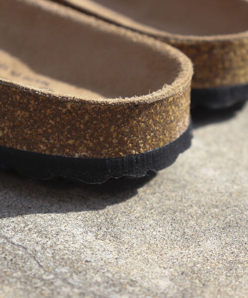 GLOSTER（グロスター）の「《WEB限定》【AUTENTI/オーテンティ】Suede Sandal スウェードレザーサンダル コンフォートサンダル（サンダル・メンズ・ブラック/ベージュ・40/41/42/43）」の13枚目の写真