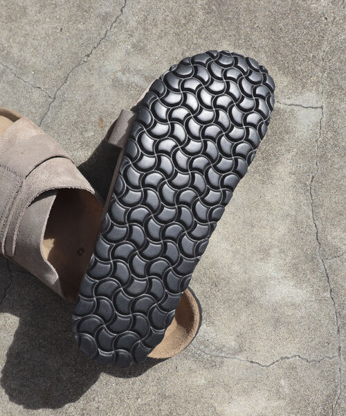 GLOSTER（グロスター）の「《WEB限定》【AUTENTI/オーテンティ】Suede Sandal スウェードレザーサンダル コンフォートサンダル（サンダル・メンズ・ブラック/ベージュ・40/41/42/43）」の20枚目の写真