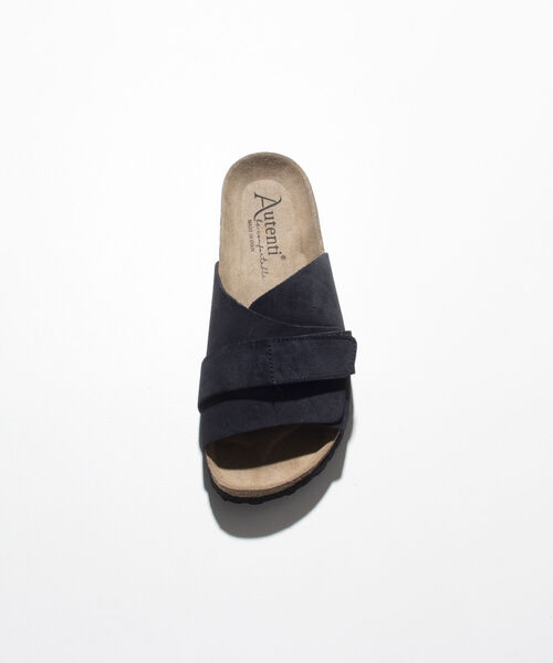 GLOSTER（グロスター）の「《WEB限定》【AUTENTI/オーテンティ】Suede Sandal スウェードレザーサンダル コンフォートサンダル（サンダル・メンズ・ブラック/ベージュ・40/41/42/43）」の22枚目の写真
