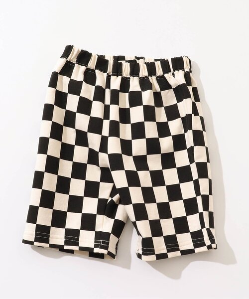 BREEZE（ブリーズ）の「【WEB限定/カラバリ豊富】DAISUKI ハーフパンツ（その他パンツ・キッズ・クリーム/ブルー/オレンジ/ライム/ブラック/アイボリー/ピンク/ライトグレー/サックスブルー/レッド/ブラウン/レインボー/グレー/オフホワイト/グリーン/ネイビー/ベージュ/カーキ・100/110/120/130/70/80/90）」の5枚目の写真