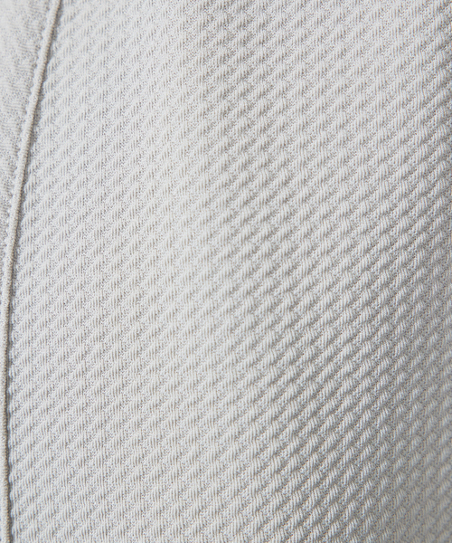 ABAHOUSE GRAY（アバハウスグレイ）の「【アンサンブル対応】フクレ ジャガード セミショール カーディガン（カーディガン/ボレロ・メンズ・ネイビー/エメラルド/ホワイト/グレイッシュベージュ/ブラック/モカ/グレイッシュブルー・46/48）」の14枚目の写真