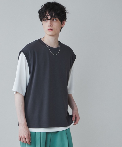 LUCY（ルーシー）の「LUCY/アンサンブル ベストT（アンサンブル・メンズ・ブルー/ベージュ/ダークグレー/ブラック/グリーン/ブルー系その他/ベージュ系その他・LARGE/MEDIUM）」の15枚目の写真