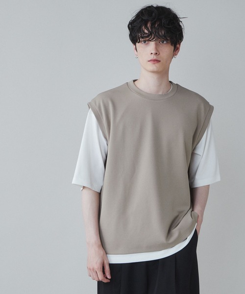 LUCY（ルーシー）の「LUCY/アンサンブル ベストT（アンサンブル・メンズ・ブルー/ベージュ/ダークグレー/ブラック/グリーン/ブルー系その他/ベージュ系その他・LARGE/MEDIUM）」の18枚目の写真