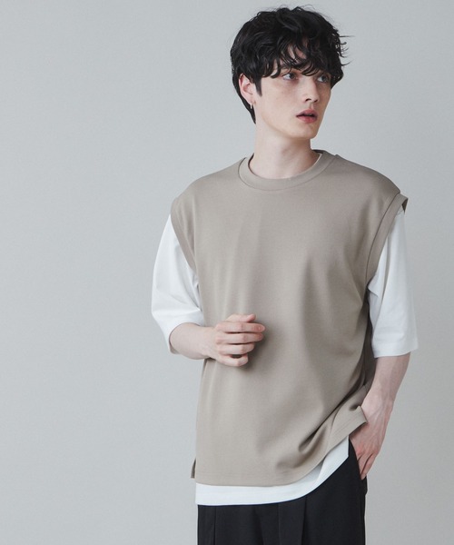 LUCY（ルーシー）の「LUCY/アンサンブル ベストT（アンサンブル・メンズ・ブルー/ベージュ/ダークグレー/ブラック/グリーン/ブルー系その他/ベージュ系その他・LARGE/MEDIUM）」の19枚目の写真