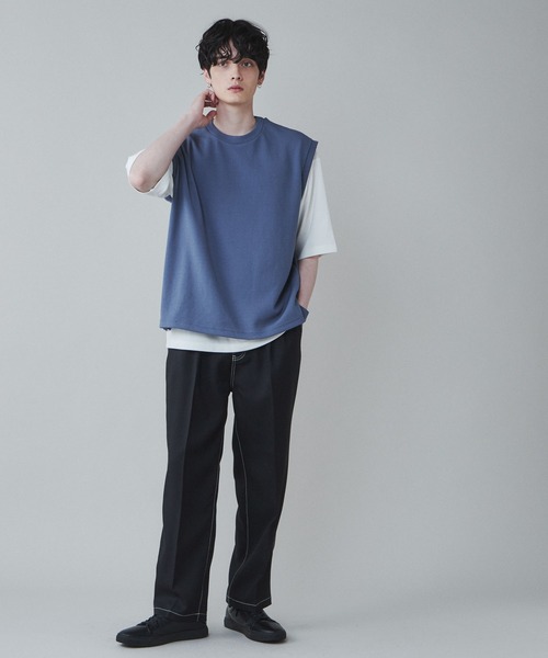 LUCY（ルーシー）の「LUCY/アンサンブル ベストT（アンサンブル・メンズ・ブルー/ベージュ/ダークグレー/ブラック/グリーン/ブルー系その他/ベージュ系その他・LARGE/MEDIUM）」の21枚目の写真