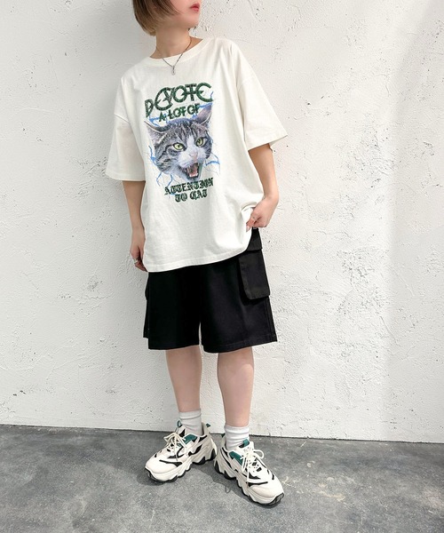 apres jour mignon(アプレジュールミニョン)の「カーゴハーフパンツ【ZOZOTOWN限定アイテム】(その他パンツ・レディース・ブラック/カーキ/ネイビー・フリー/X-LARGE)」の9枚目の写真