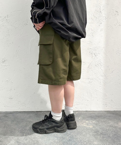 apres jour mignon(アプレジュールミニョン)の「カーゴハーフパンツ【ZOZOTOWN限定アイテム】(その他パンツ・レディース・ブラック/カーキ/ネイビー・フリー/X-LARGE)」の13枚目の写真