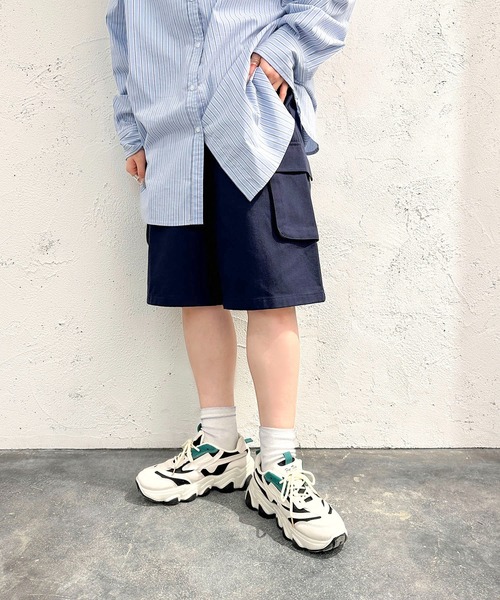 apres jour mignon(アプレジュールミニョン)の「カーゴハーフパンツ【ZOZOTOWN限定アイテム】(その他パンツ・レディース・ブラック/カーキ/ネイビー・フリー/X-LARGE)」の16枚目の写真