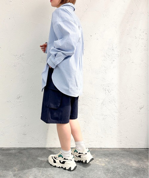apres jour mignon(アプレジュールミニョン)の「カーゴハーフパンツ【ZOZOTOWN限定アイテム】(その他パンツ・レディース・ブラック/カーキ/ネイビー・フリー/X-LARGE)」の20枚目の写真