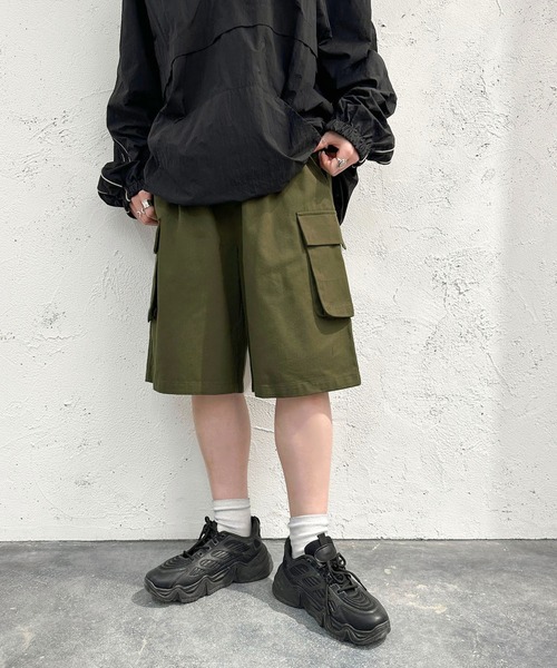 apres jour mignon(アプレジュールミニョン)の「カーゴハーフパンツ【ZOZOTOWN限定アイテム】(その他パンツ・レディース・ブラック/カーキ/ネイビー・フリー/X-LARGE)」の22枚目の写真