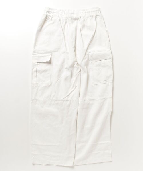 owndaily(オンデイリー)の「ホワイトカーゴパンツ ミリタリーパンツ スノーカーゴパンツ コットンパンツ(デニムパンツ・レディース・ホワイト・FREE)」の19枚目の写真