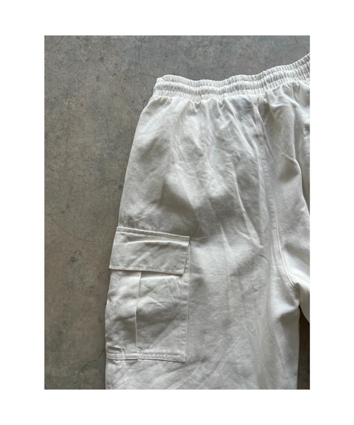 owndaily(オンデイリー)の「ホワイトカーゴパンツ ミリタリーパンツ スノーカーゴパンツ コットンパンツ(デニムパンツ・レディース・ホワイト・FREE)」の18枚目の写真