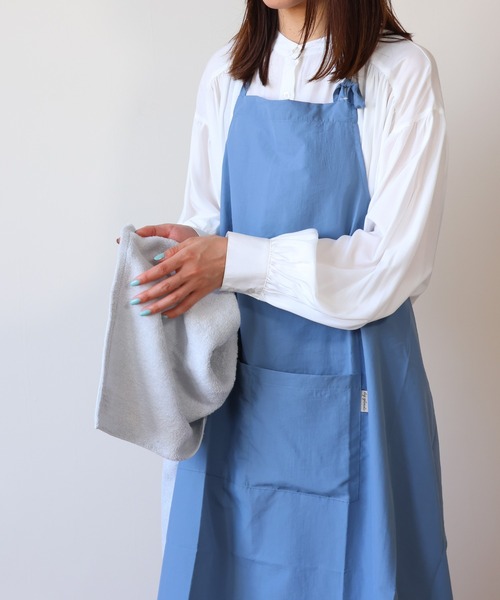セール】コンパクト収納シンプルエプロン 撥水（エプロン