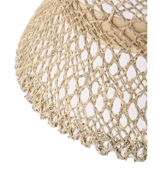 Te chichi（テチチ）の「雑材ハット（ハット・レディース・ブラック/ブラウン/ベージュ・ﾌﾘ-）」の6枚目の写真