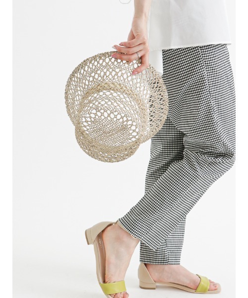 Te chichi（テチチ）の「雑材ハット（ハット・レディース・ブラック/ブラウン/ベージュ・ﾌﾘ-）」の3枚目の写真