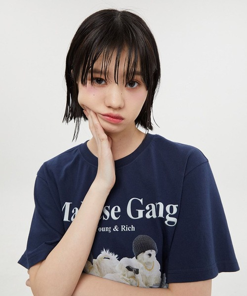 WaiKei（ワイケイ）の「【UNISEX】Wai Kei／ワイケイ MalteseGang T / マルチーズ ギャング 半袖Tシャツ 2907769（Tシャツ/カットソー・レディース・ホワイト/グリーン/ネイビー・X-LARGE/LARGE/MEDIUM）」の22枚目の写真